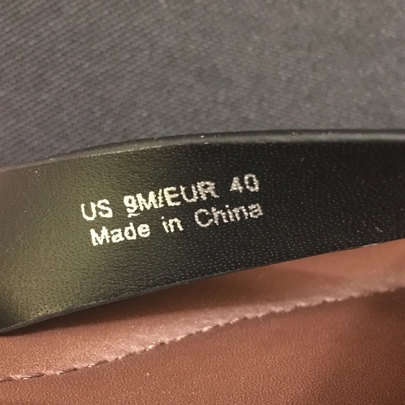 VINCE Samuela Genuine Leather Lug Sol Sandal w/ Ankle Strap 9 Black Brown - Picture 9 of 9